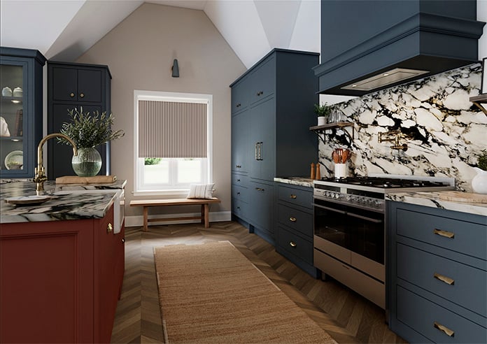 The British Stripe Co. Mary, Teignbridge No.2 - Roller Blind - Image 7